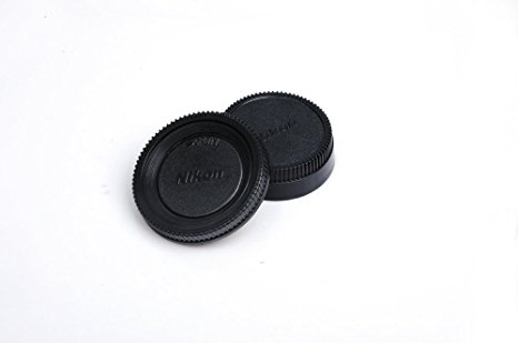 Camera Body Cover   Lens Rear Cap For Nikon D7200 D7100 D5500 D5300 D3300 D3200