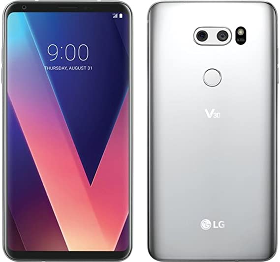 LG - V30 64GB - Cloud Silver (Verizon)