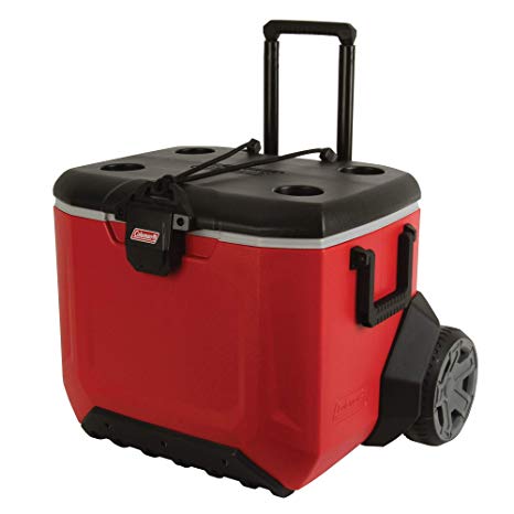 Coleman Rugged A/T Wheeled Cooler, 55 Quart