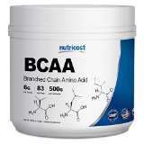 Nutricost BCAA Powder 211 - 500 Grams