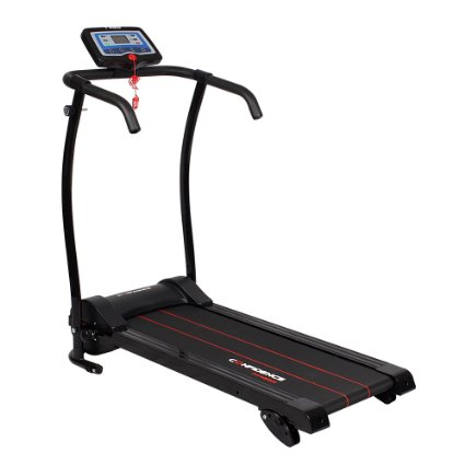 Confidence Power Trac Pro Motorized Electric Folding Treadmill Running Machine with 3 Manual Incline Settings