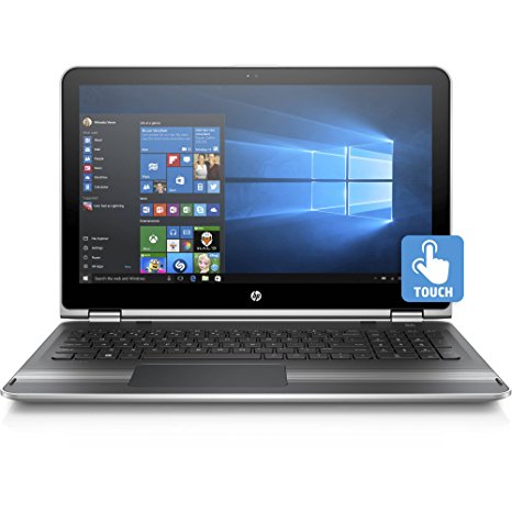 HP Pavilion X360 15-bk020wm 15.6 Touch Screen 2-in-1 Laptop i5-6200U 2.30GHz 8GB RAM 1TB HDD Win10