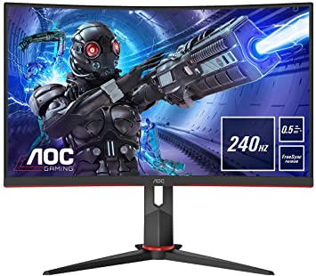 AOC C27G2ZE/BK 27 Inches VA LED Monitor 1920 x 1080