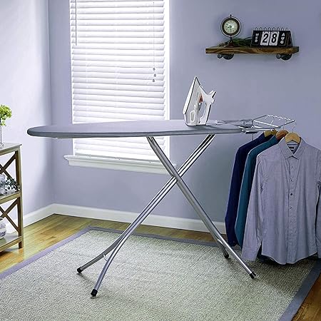 Ironing Board -Quality Folding Mini Ironing Board, Mini Household Desktop Non-Slip Ironing Table Ironing Accessories, with Steel Tube Bracket Handles for Bedroom,Bathroom (Ironing Board)