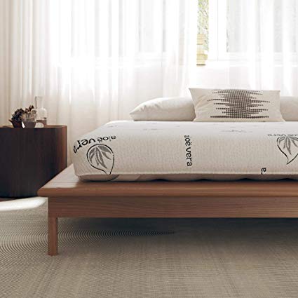 Signature Sleep Honest Elements 7” Natural Wool Mattress with Organic Cotton and Micro Coils, King Size, Made in USA