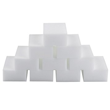 10 Pack Magic Cleaning Eraser Pads, Extra Thick Melamine Foam Sponges for Walls, Shoes, Cars, Office and Kitchen