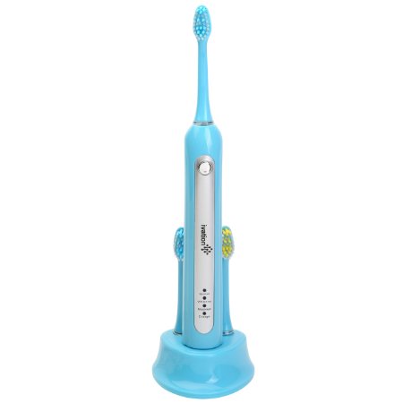 Ivation Rechargeable Electric Toothbrush Plus wSonic Wave Technology - Includes Induction Charging Base and 2 Brush Heads