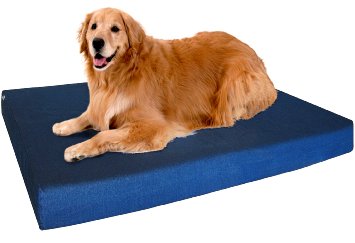 Premium Orthopedic Full Memory Foam Dog Bed for Small Medium to Extra Large Pet with Durable Washable External Cover and Waterproof Liner   2nd Bonus Dog Bed Cover