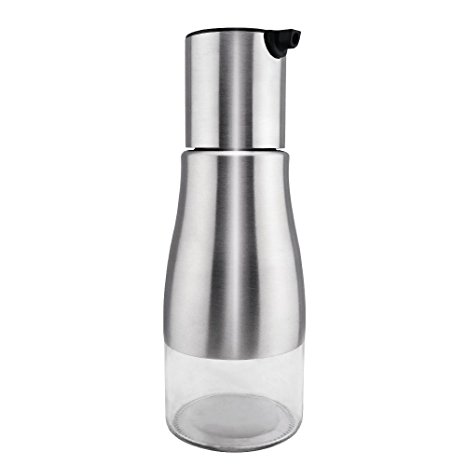 Oil Bottle - healthy and Anticorrosion 304 Stainless Steel Olive Oil Bottle-All Made of Food Grade Material Oil Dispense, Cruet For Vinegar,Soy,sauce,silver - [ DAGO-Mart Quality Guarantee ]