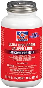 Permatex 24115 Ultra Disk Brake Caliper Lube Hi-Temp Silicone Formula, 8 oz.