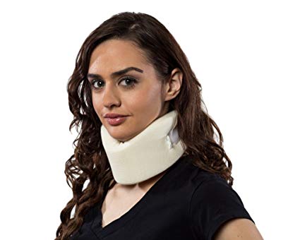Premium Universal Soft Foam Neck Support Brace/Cervical Collar - 2.5"