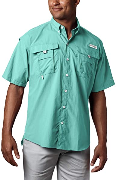 Columbia Men's PFG Bahama II UPF 30 Short Sleeve Fishing Shirt