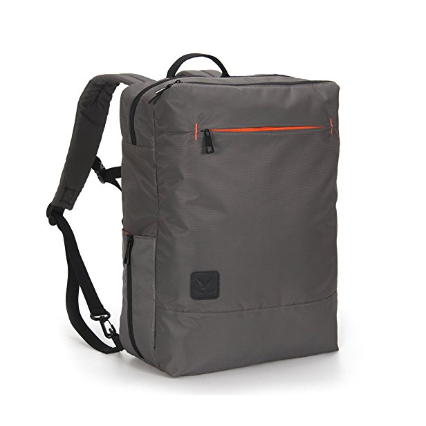 Hynes Eagle Minimalist City Backpack for Up to 15.6 inch Laptop Grey