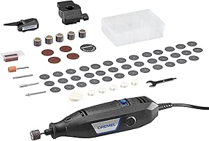 Dremel 3100-2/60 Variable Speed Rotary Tool Kit- 2 Attachments and 60 Accessories, Ideal for a Variety of Crafting and DIY Projects- Cutting, Sanding, Grinding, Polishing, Drilling, and Engraving