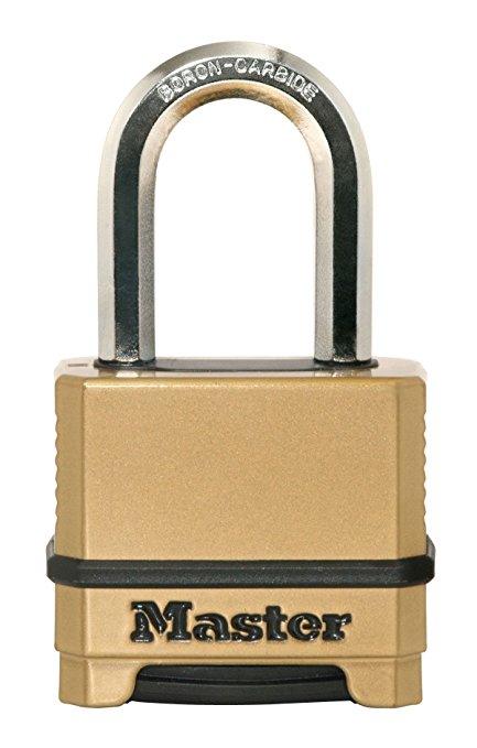 Master Lock M175XDLFCCSEN Padlock, Magnum Set Your Own Combination Lock, 2 in. Wide