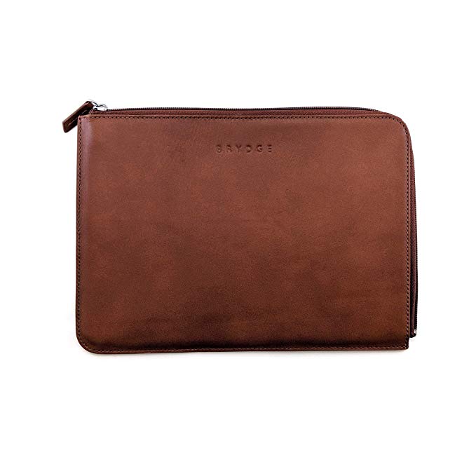 Brydge 11-inch Leather Folio for iPad Pro 10.5 / iPad 9.7 / iPad 6th Gen & 5th Gen and 10" Surface Go (Brown)