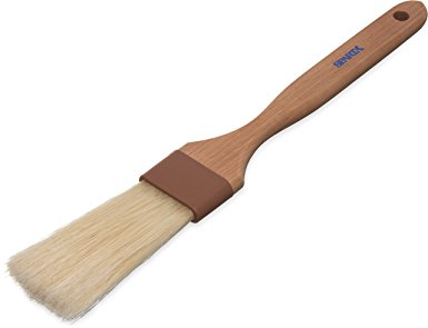 Carlisle 4037700 Sparta Long Flat  Croissant Basting Brush, 1.5"