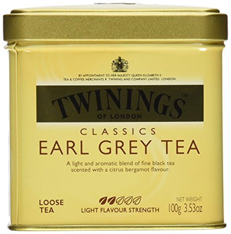 Twinings Classics Earl Grey Tea Loose Tea 3.53 oz Tin