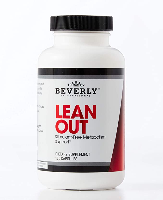 Beverly International Lean Out 120 Capsules. Fat Burner for Healthy Weight Loss with lipotropics. Choline, carnitine, Chromium and More. Burn Fat. Control Sugar. Get leaner. Ideal for Keto.