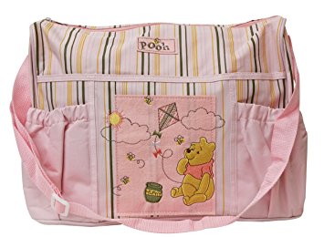 Disney Winnie the Pooh Diaper Bag (Pink)