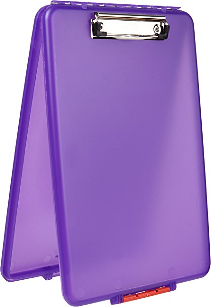 Dexas Slimcase Storage Clipboard, Purple