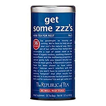The Republic of Tea, Get Some Zzz's Tea, 36-Count by The Republic of Tea
