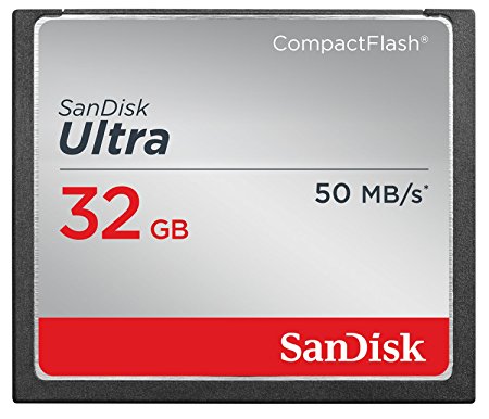 SanDisk Ultra Compact Flash 32 GB UDMA7 Memory Card up to 50 MB/s