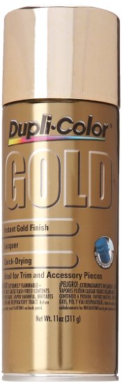 Dupli-Color GS100 Gold Instant Lacquer Spray - 11 oz.