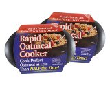 Rapid Oatmeal Cooker - Microwave Instant and Old Fashioned Oats in Less Than 2 Minutes - 2 Pack