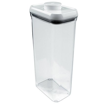 OXO Good Grips POP Square Food Storage Container, Rectangle Lid, Tall - 3.4 Qt