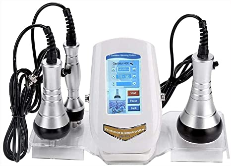 Copper Weight Loss Machine Vibration Body Slimming Machine with 3 Massage Heads Dilute Freckles Eliminate Wrinkles Shape Weight Loss Skin Lifting for Body & Face