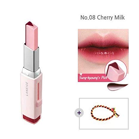 Laneige Two Tone Tint Lip Bar 0.07oz(2g) No.08 Cherry Milk