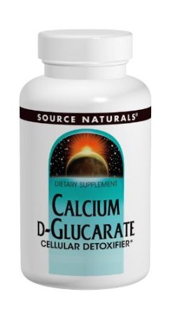 Source Naturals Calcium D-Glucarate 500mg 120 Tablets