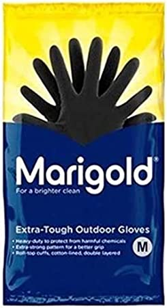 Marigold Unisex Rubber Gloves Gloves (pack of 6)