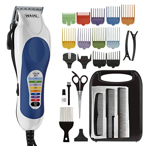Wahl 79300-1001 Home Pro 26-Piece Color-Coded Haircutting System
