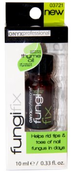 Onyx Professional Antifungal Nail Fungus Treatment Polish Fungi Fix Kills Embarrassing and Contains Essential Thyme Oil 033 oz