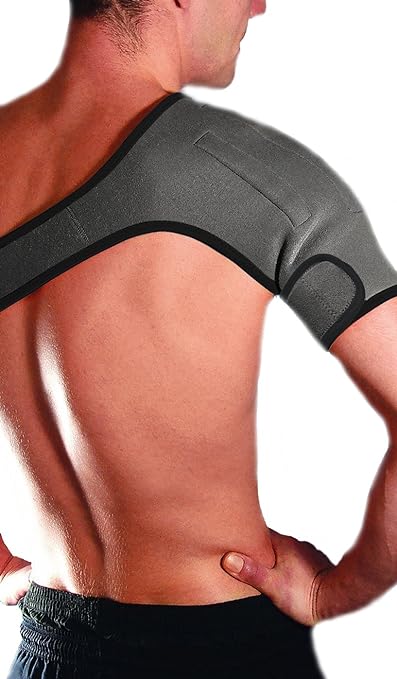 NatraCure Neoprene Magnetic Shoulder Wrap (A9805-MAG) - (for Relief from Shoulder Pain, Arthritis, and Injury)