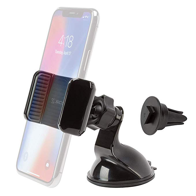 SCOSCHE VWDSM2 CarMount 3-in-1 Suction Cup Mount for Mobile Devices