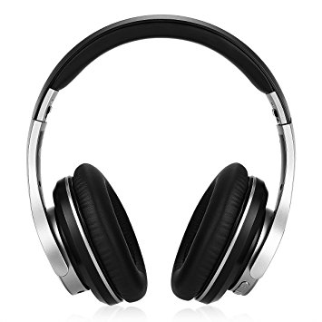 Zinsoko B021 Bluetooth Noise-Isolating Headphones, ShareMe Over-Ear Foldable Lightweight Headphones with Mic, 3.5mm Wired and Wireless Headset with Power Bass HIFI Steroe Sound, 12Hrs Playing Time