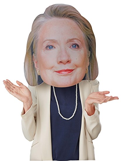 Bobble Hedz Hillary Clinton Mask