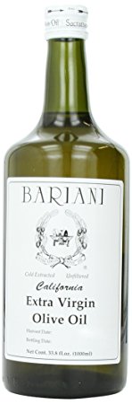 Bariani Extra Virgin Olive Oil, 33.8-Ounce Bottles (Pack of 2)