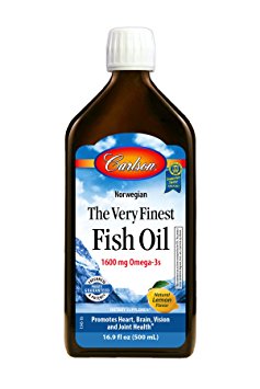 Carlson The Very Finest Fish Oil Liquid Omega-3 Lemon, 500ml