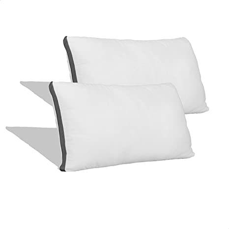 Coop Home Goods - Waterproof Pillow Protector for Memory Foam Pillows - Pack of 2 Queen Pillow Covers - Oeko-Tex Certified Breathable, Zippered Pillow Covers, Machine Washable - Queen Size Set of 2