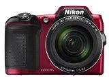 Nikon COOLPIX L840 Digital Camera with 38x Optical Zoom and Built-In Wi-Fi Red