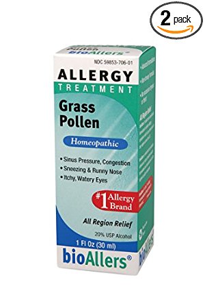 Bioallers Grass Pollen, 1-Ounce (Pack of 2)
