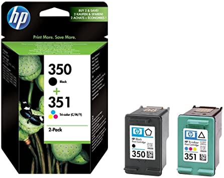 HP SD412EE No.350 351 Ink Combo Pack