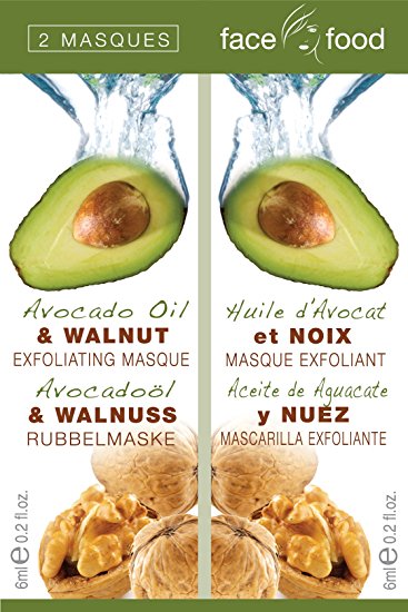 Face Food Avocado Oil and Walnut Mask