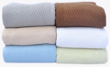 Grey All Season Throw Blanket Lattice / Trellis Design Full King Size 90" x 110" 100% Cotton Ultra Cozy Lightweight Summer Blanket Collections by Trendsetter Homez