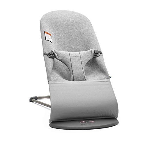 BABYBJORN Bouncer Bliss, 3D Jersey, Light Gray