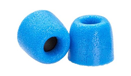 Comply Premium Replacement Foam Earphone Earbud Tips - Isolation T-500 (Blue, 3 Pairs, Medium)